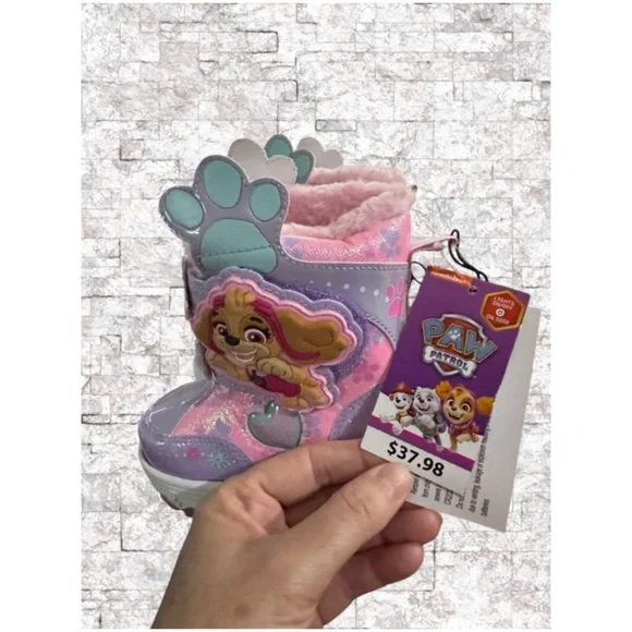 PAW PATROL TODDLER GIRLS SKYE WINTER BOOTS